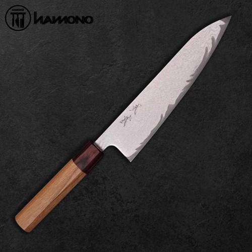 Dao Đa Năng Musashi Gyuto Thép AUS-10 Damascus 180mm