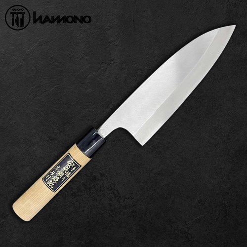 Dao Deba 180mm Thép Bạc 3 Tay Trái