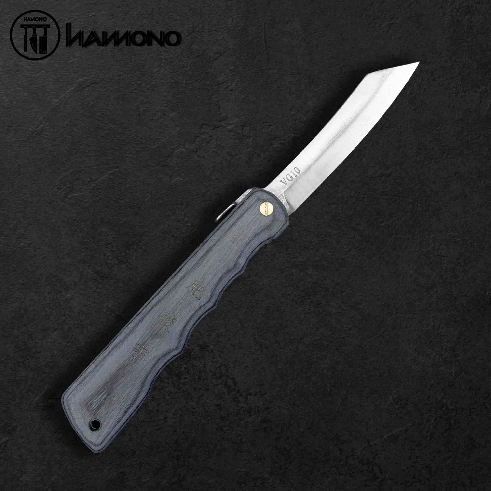 Dao Gấp Higonokami Woody VG-10 Blue