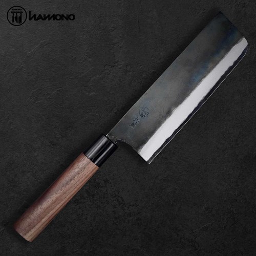 Motokane Nakiri 165mm Thép Super Aogami 