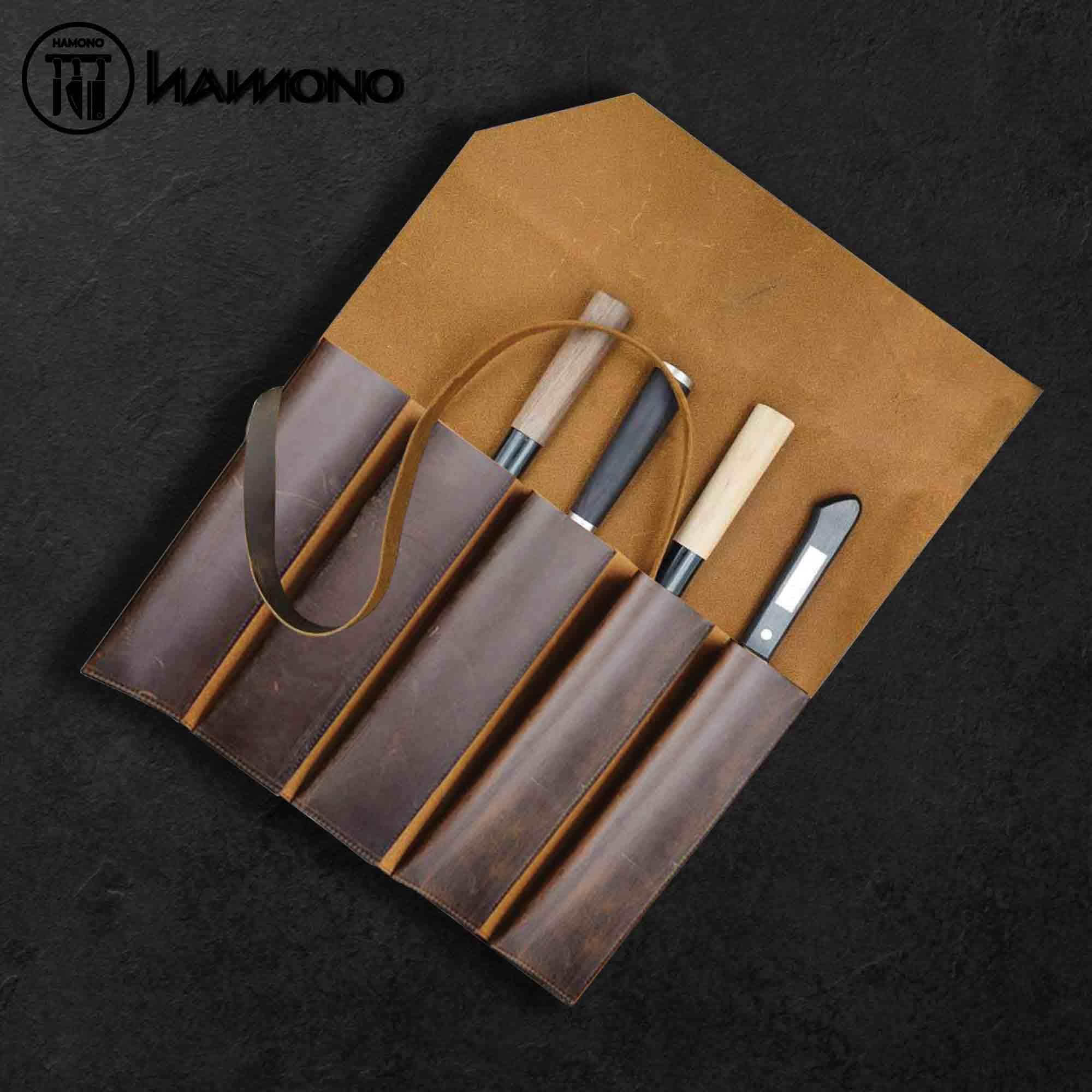 HAMONO Kitchen Knife Roll Bag