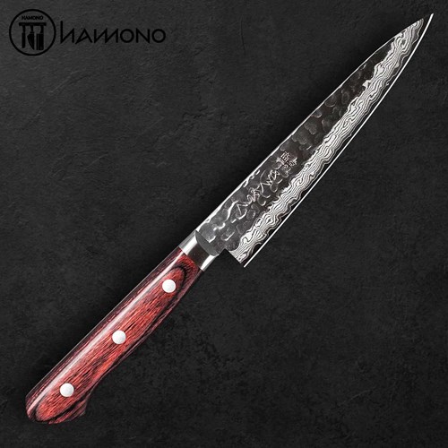 Yasuda Petty 135mm VG10 Damascus Steel