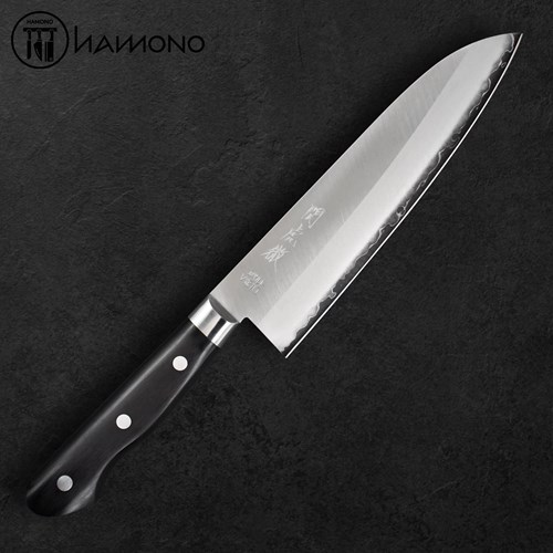 Dao Đa Năng Yasuda Santoku 180mm Thép VG10